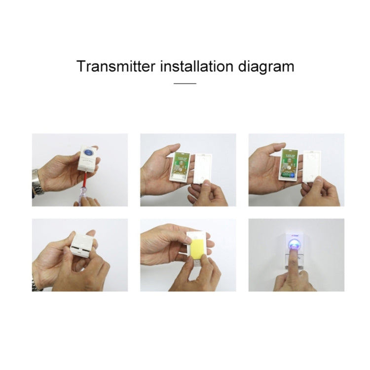 VOYE V008A Home Music Remote Control Wireless Doorbell with 38 Polyphony Sounds, US Plug, V008A VOYE V008A Home Music Remote Control Wireless Doorbell with 38 Polyphony Sounds, US Plug, V008A